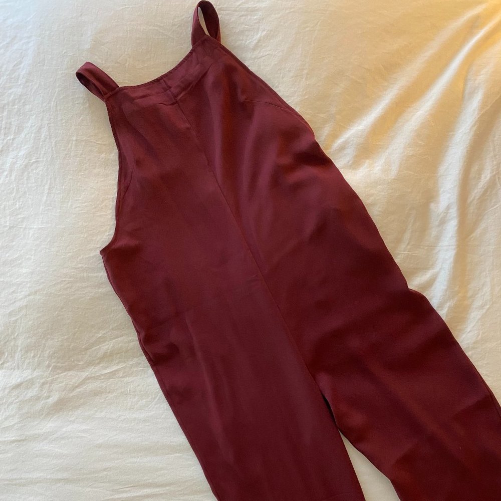 Urban Outfitters Maroon Jumpsuit